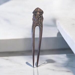 Sale! Mushroom 2 prong hairstick